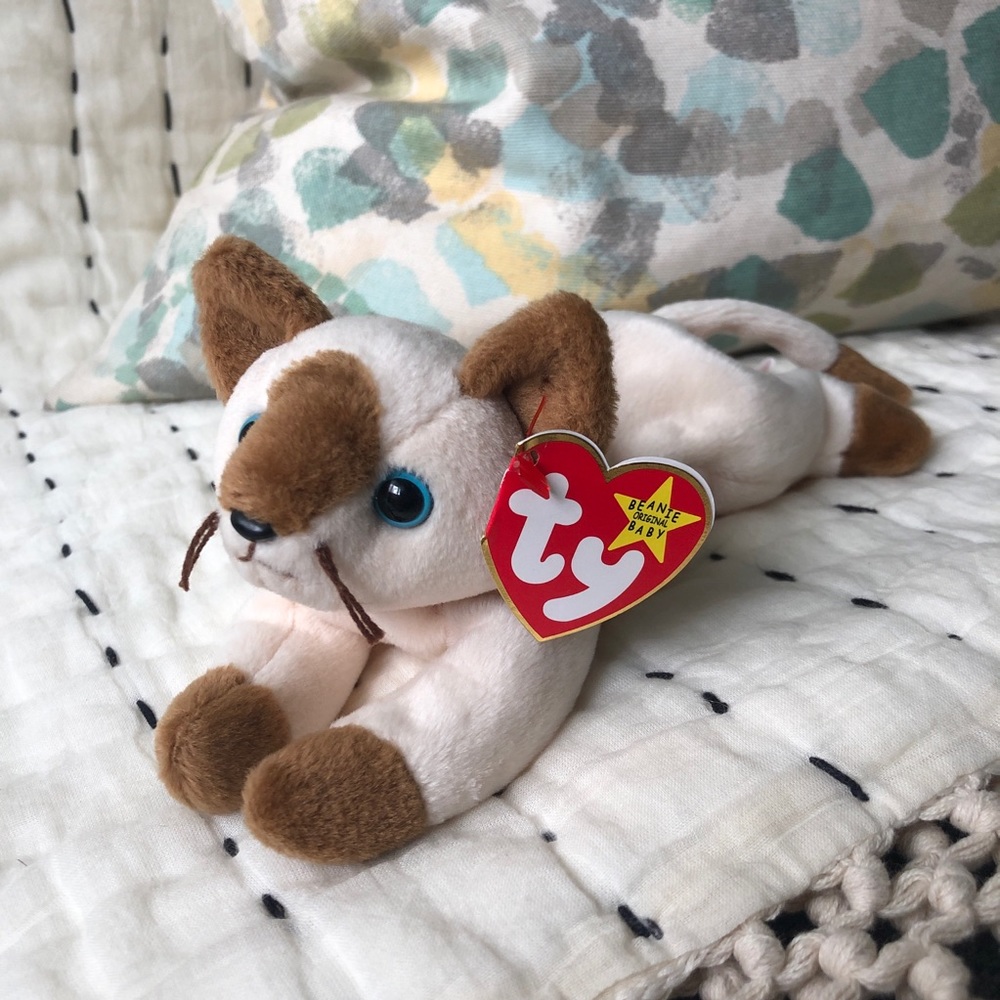 Ty Beanie Baby Snip the Cat 1996